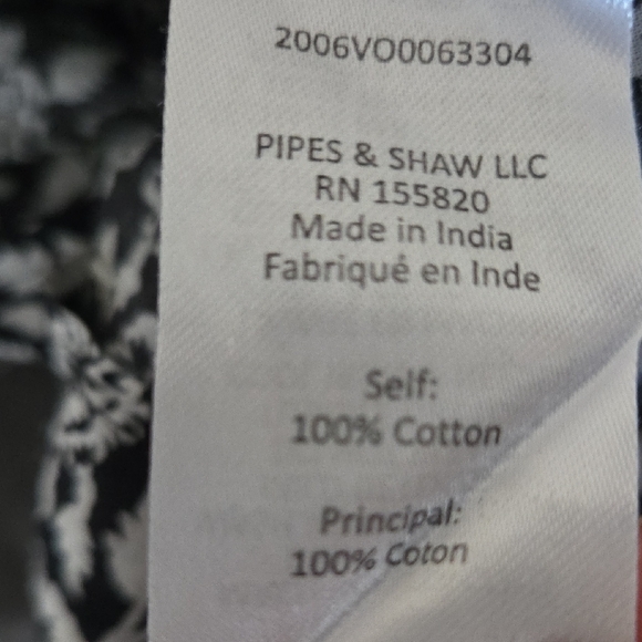 Veronica Beard Black and White Floral Skirt - Picture 8 of 8